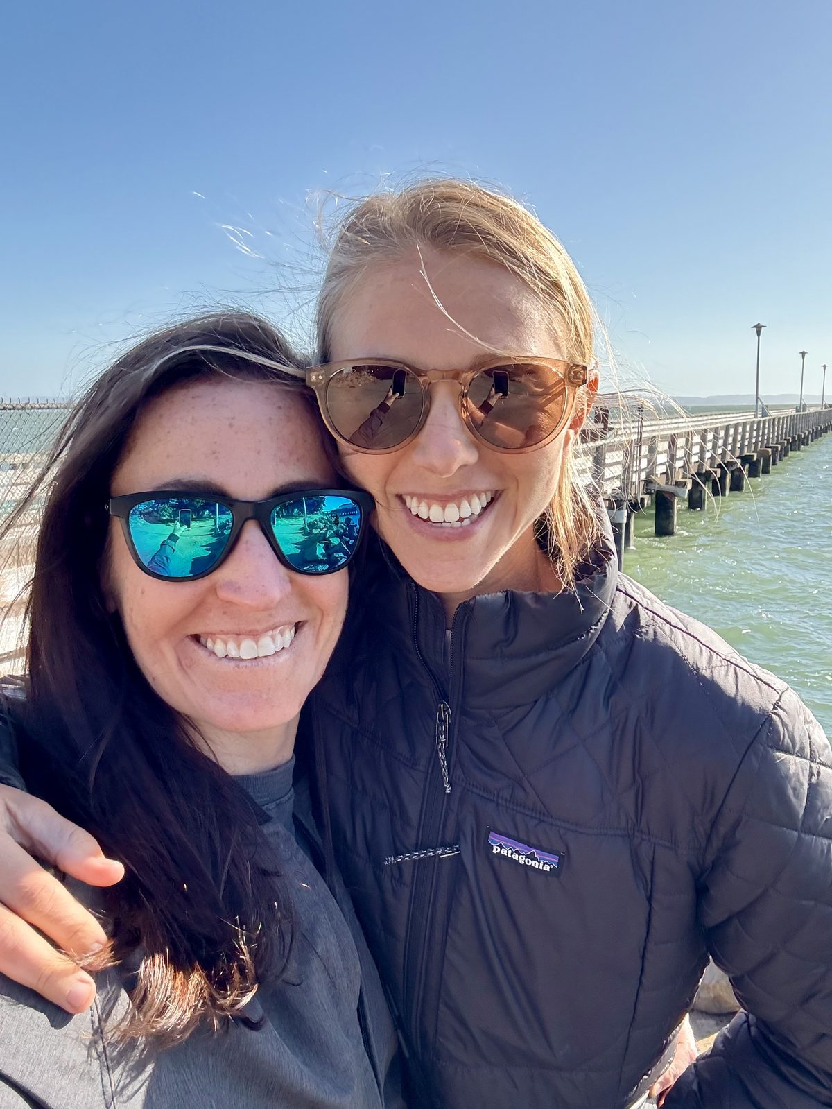 Amy and Megan in Berkeley, California