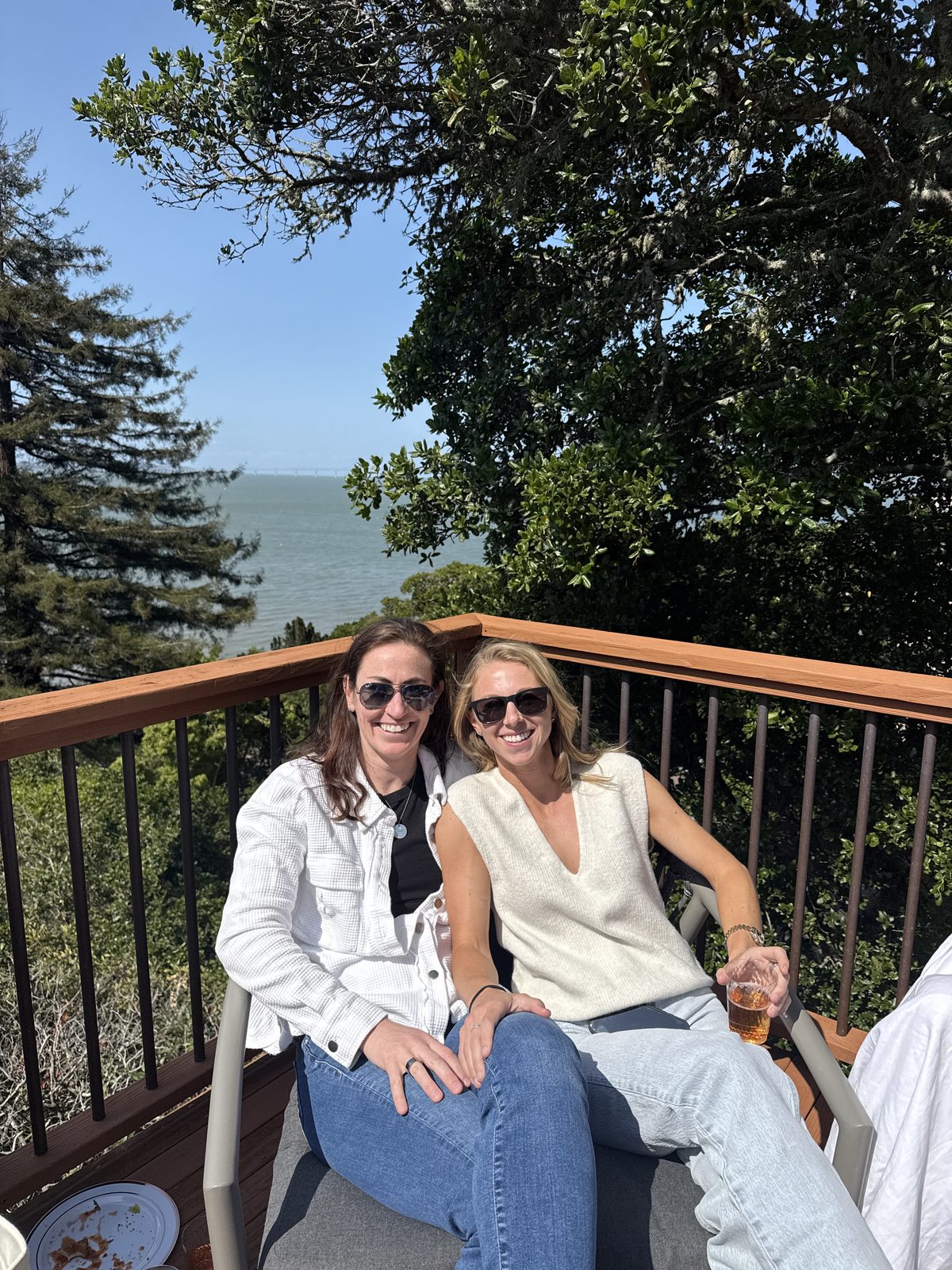 Amy and Megan in Marin, California