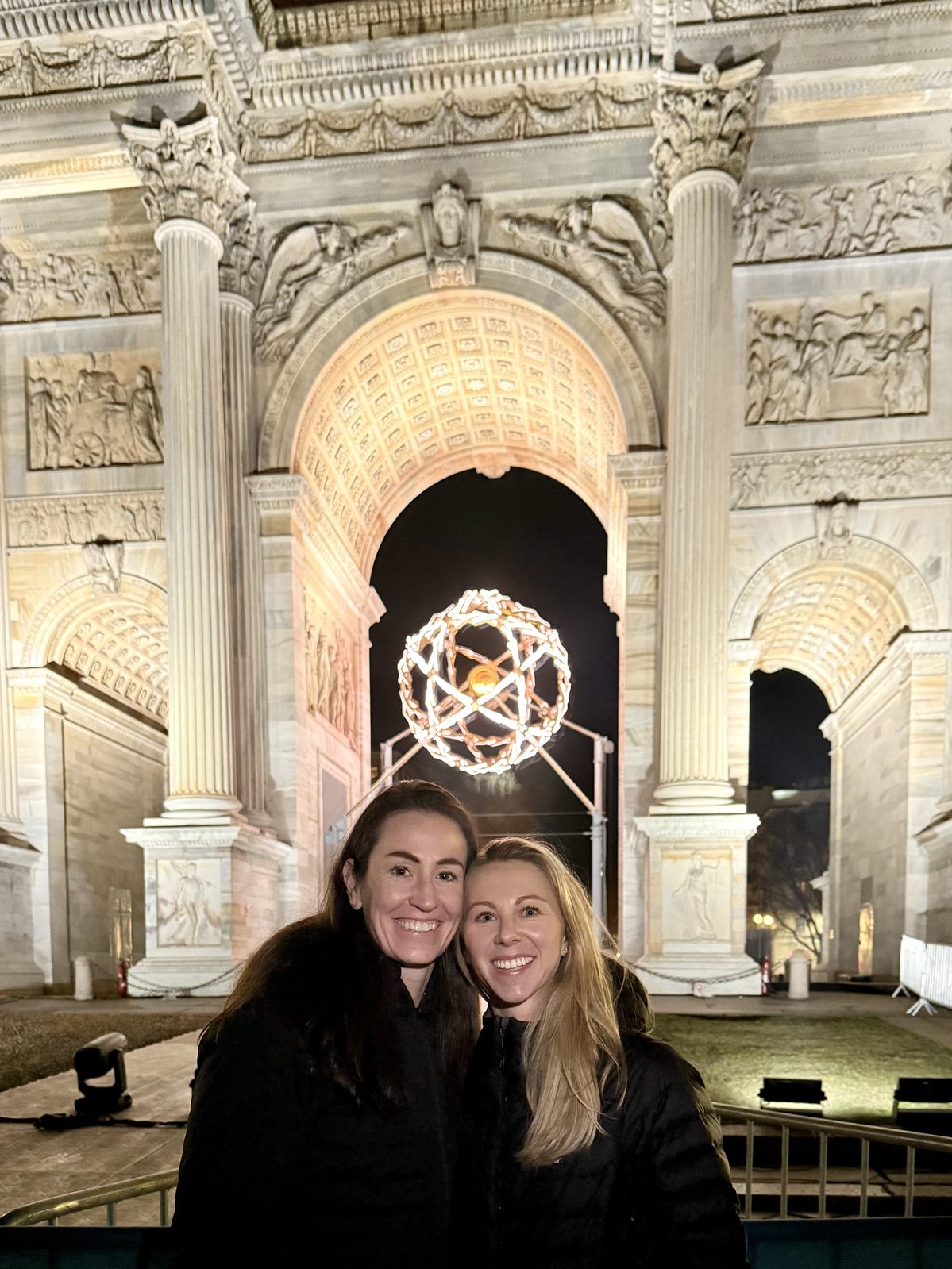 Amy and Megan in Milan, Italy