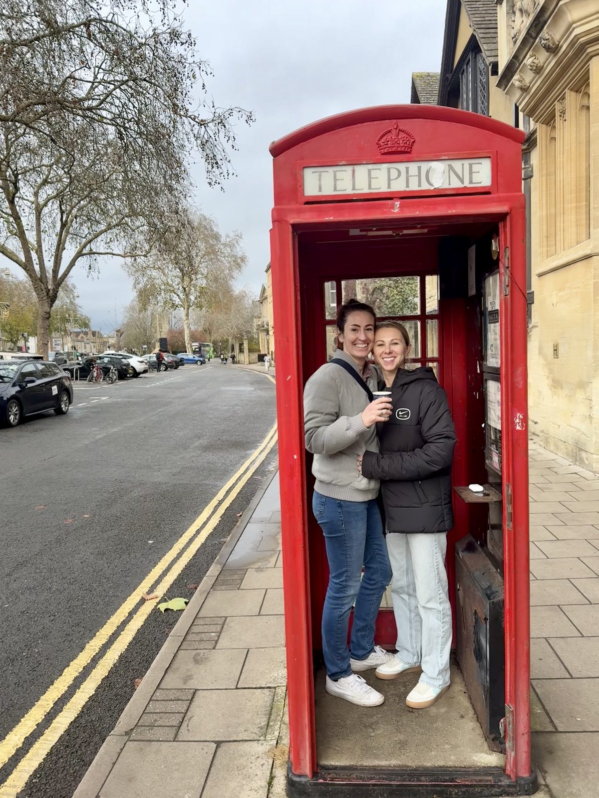 Amy and Megan in Oxford, United Kingdom