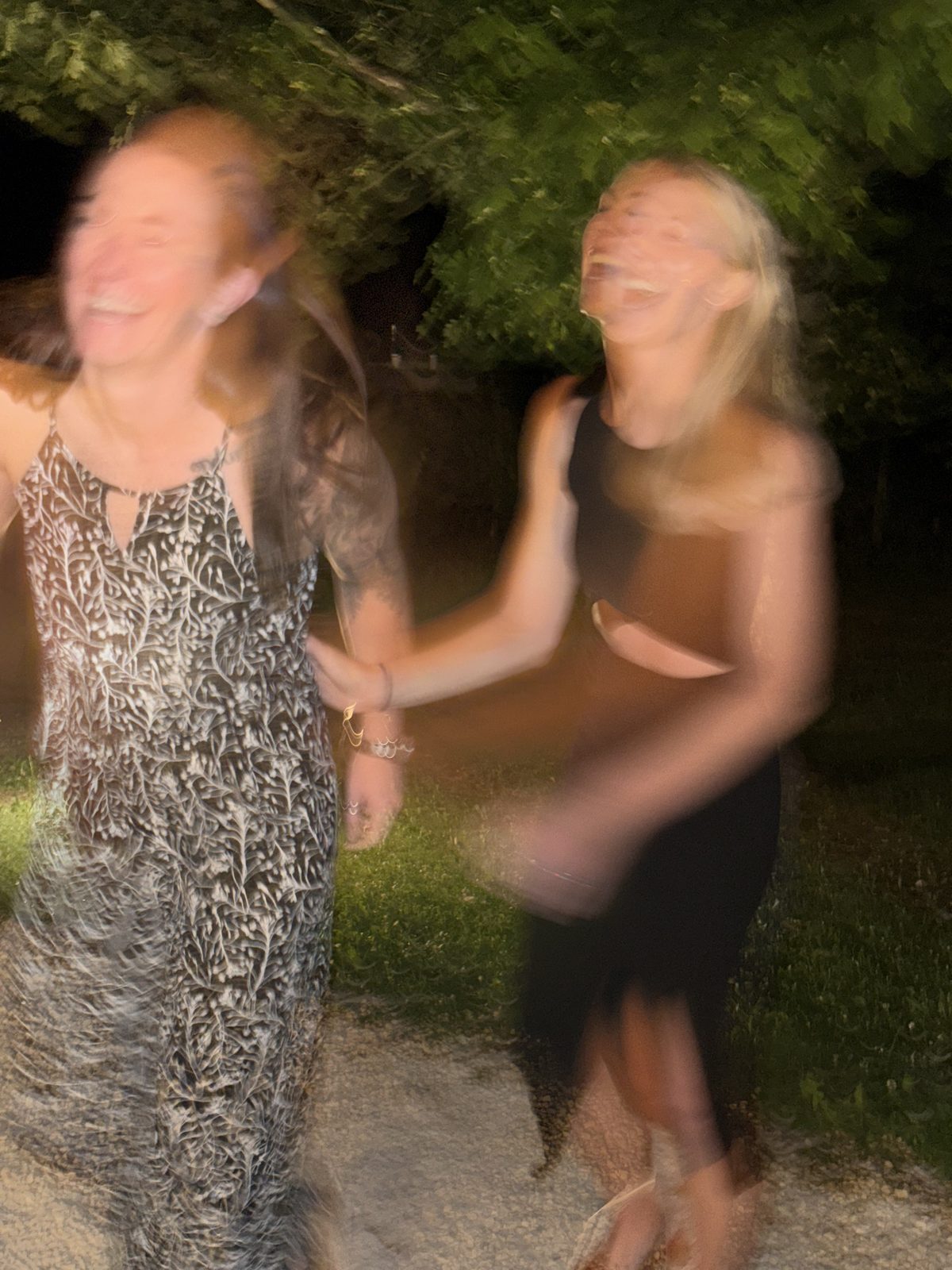 Amy and Megan in Pordenone, Italy