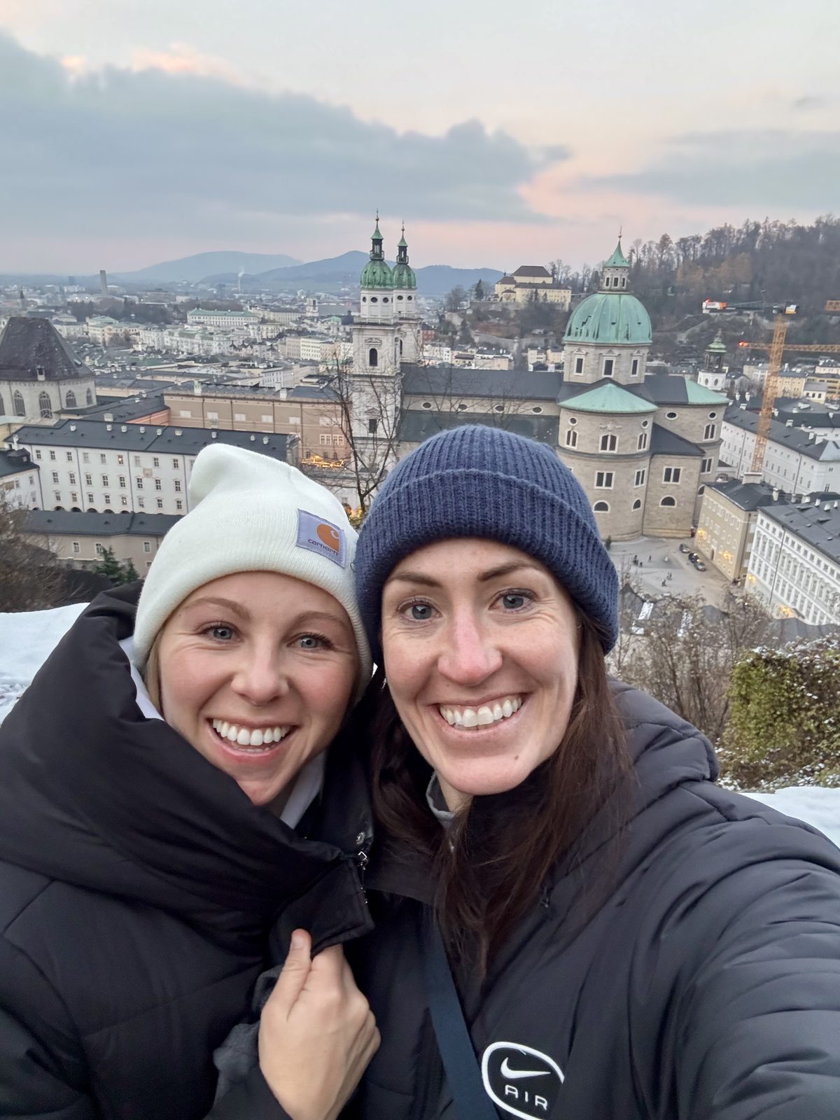 Amy and Megan in Salzburg, Austria