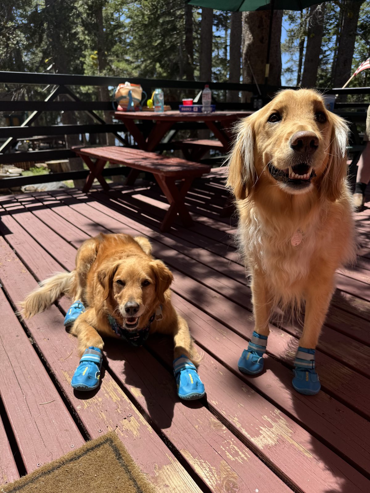 Amy and Megan at Wrights Lake, California